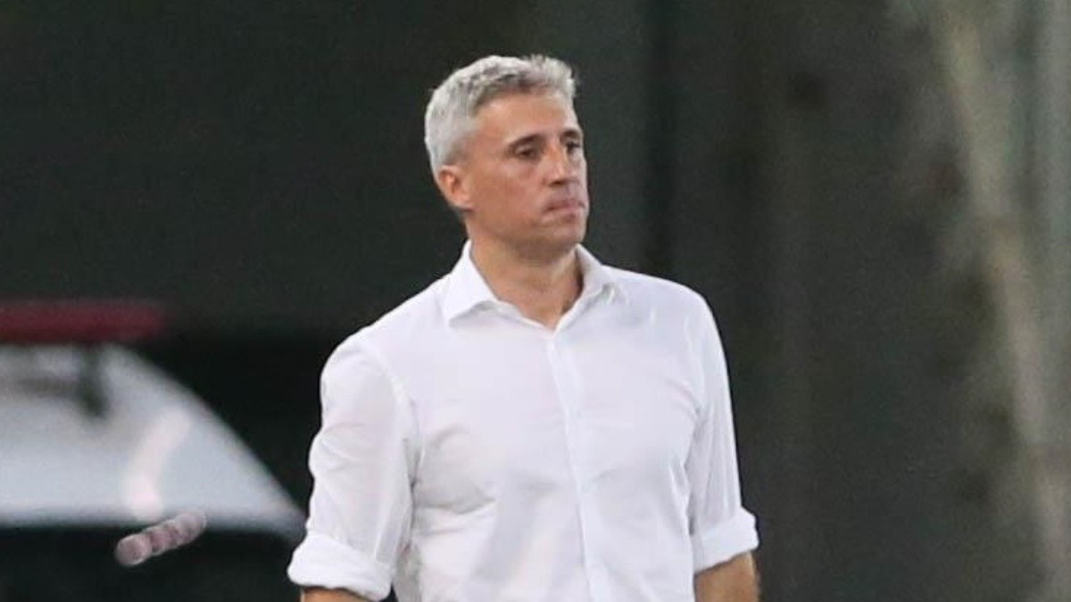 Crespo desembarca para se apresentar ao São Paulo e revela propostas da Europa; veja
