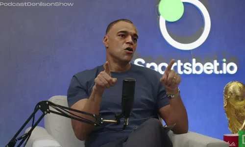 Denílson compara em Palmeiras e São Paulo em rede nacional